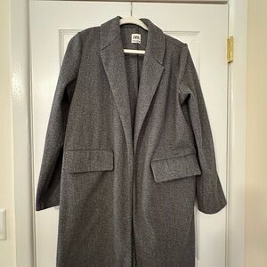 Zara Women's Charcoal Trench Coat